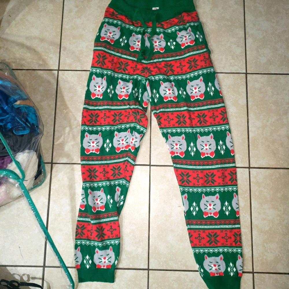 Funny Mens Leggings PJs Size Large (36-38)